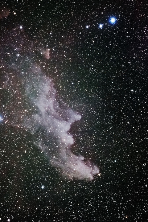 ☆10月のソラさんぽ５～魔女の横顔星雲 IC2118
