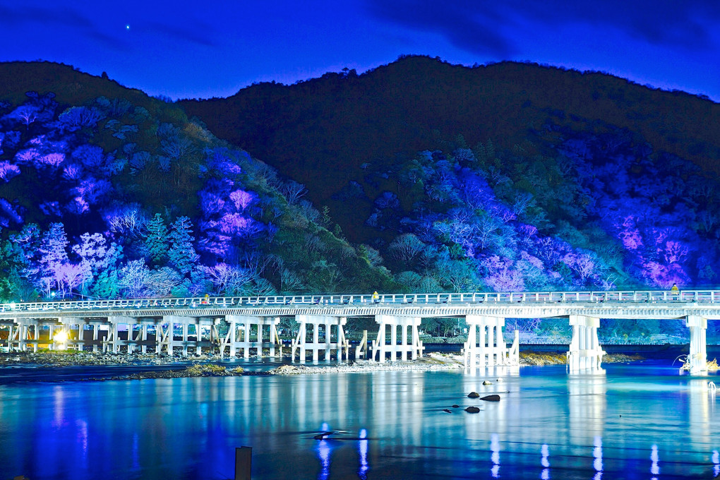 嵐山花灯路（２）〜 渡月橋
