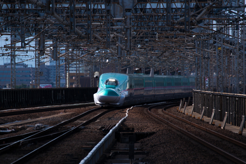 新幹線E5系-緑-