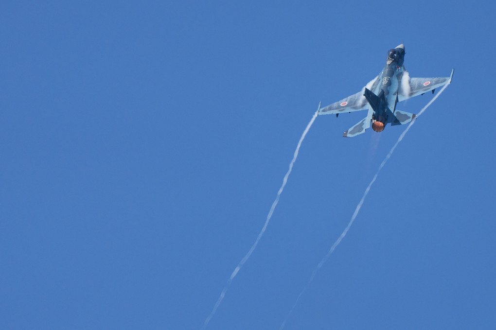 芦屋基地航空祭2023 F-2機動飛行　パンサーさんは凄かった！＼(^o^)／」