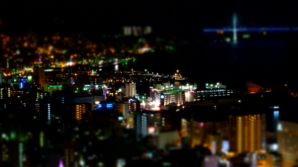 長崎夜景（立山から）