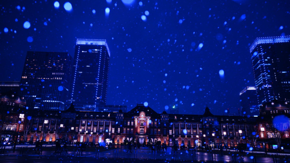 雪の東京駅スペシャル