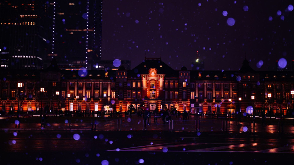 雪の東京駅スペシャル