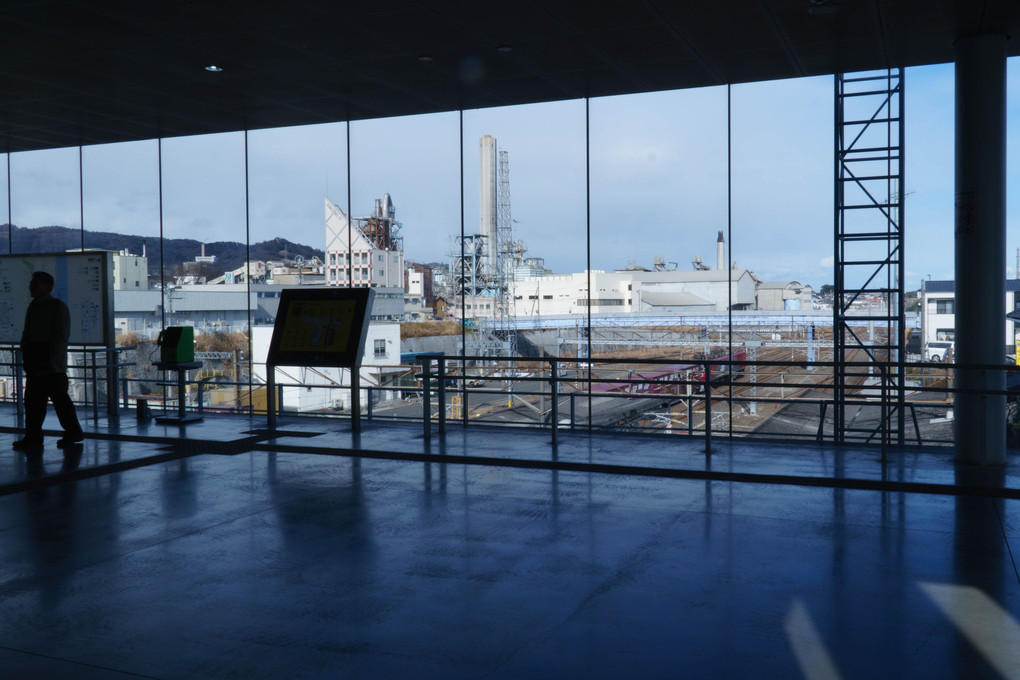 日立駅からの風景