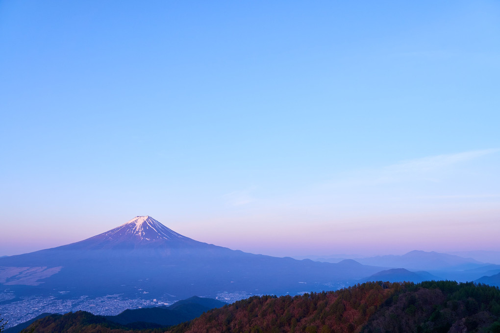 五月晴れの富士山を見に行く