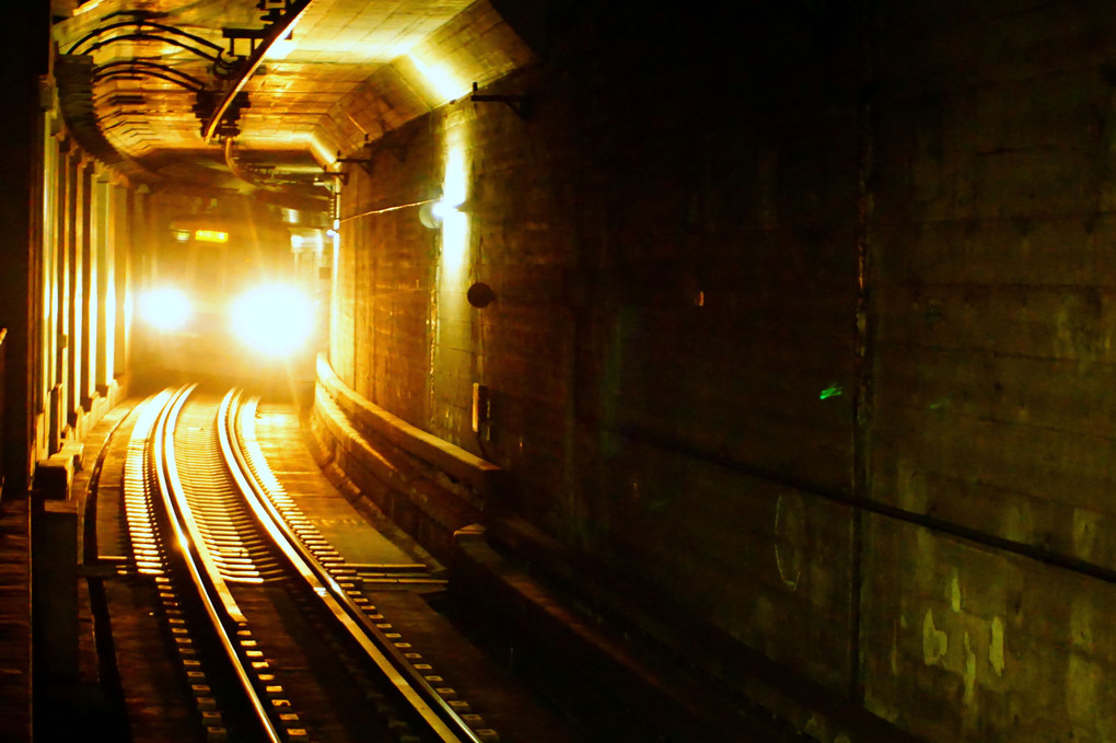 地下鉄は 何時も真夜中 チカチカゴーゴーゴ とんぼさん Acafe Aの写真投稿サイト ソニー