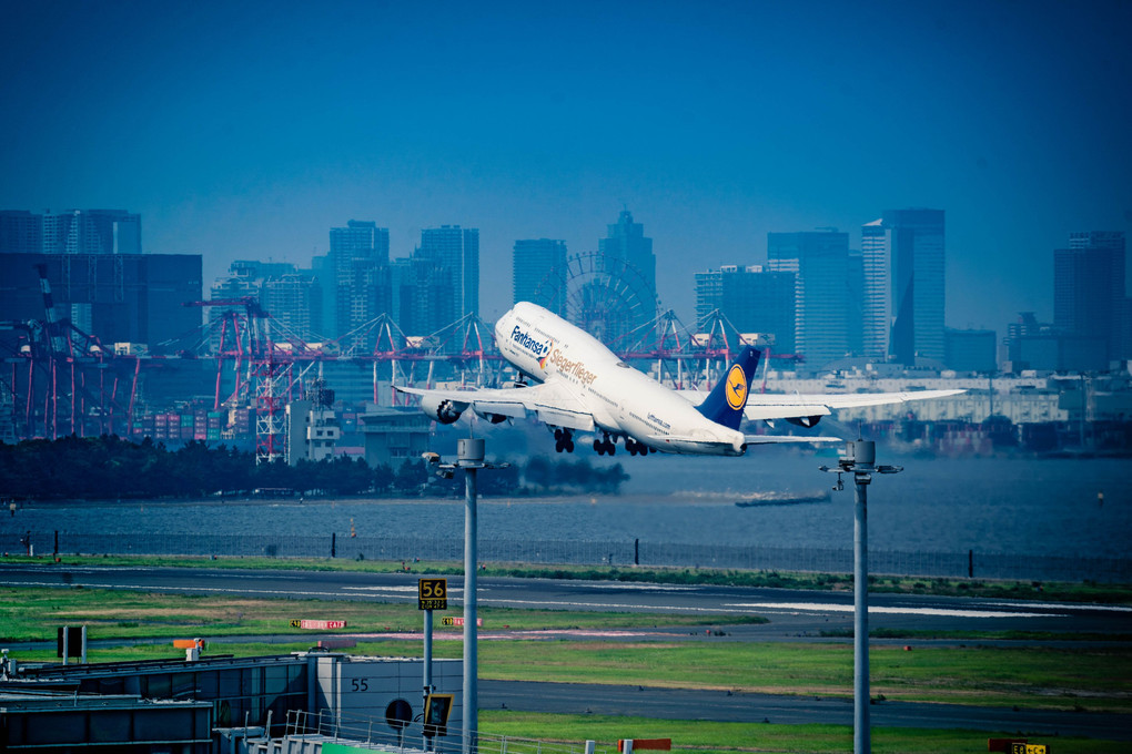 Take off from TOKYO
