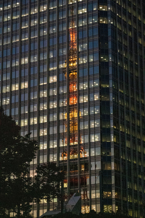 夕暮れの東京タワー　３景