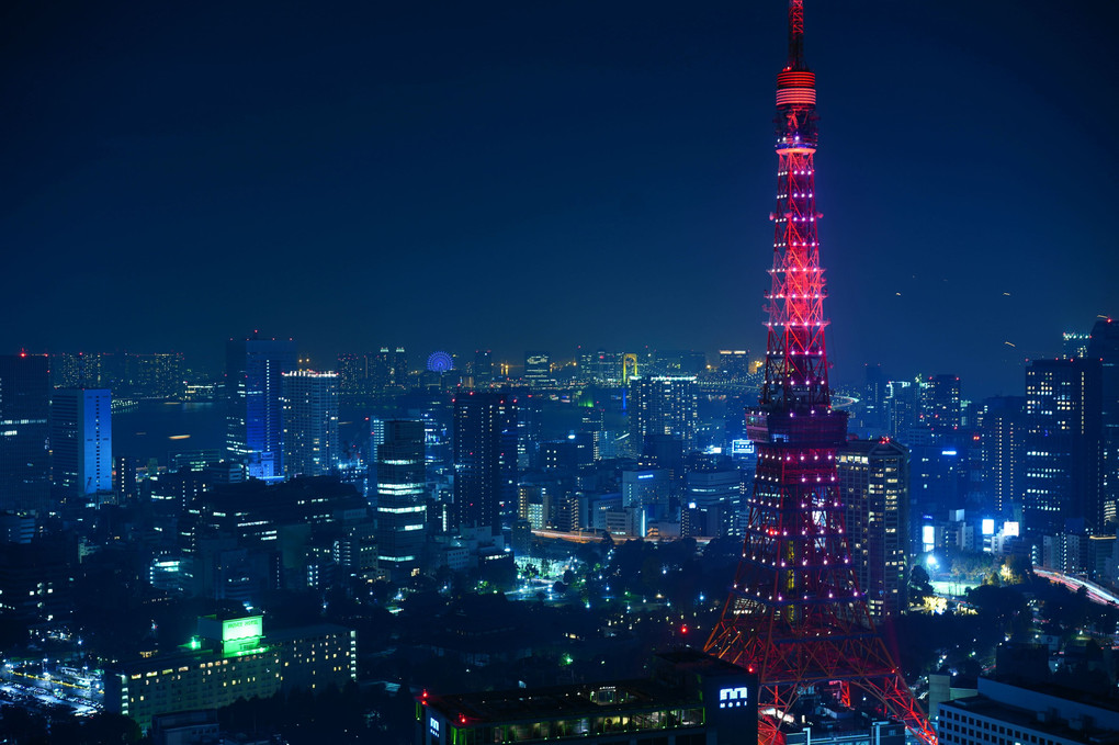 東京タワー開業60周年記念ライトアップ
