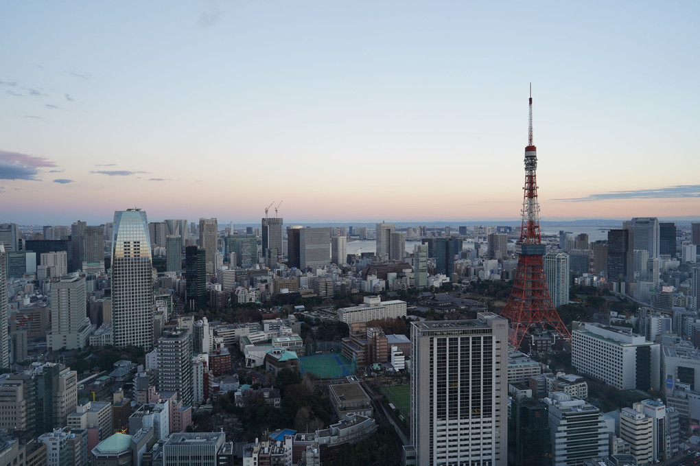 東京～昼夕夜景