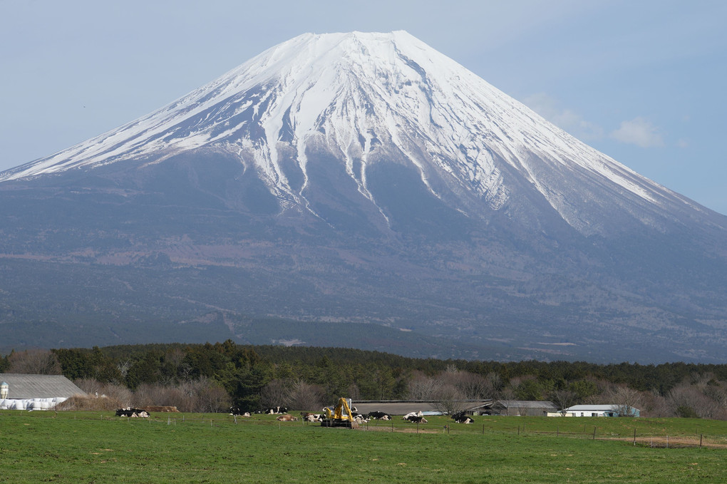 2024年3月30日の富士山