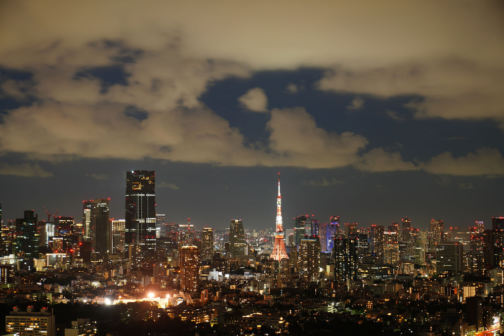 東京タワー百景の内の3景