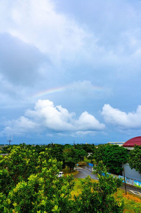 波照間島 雨上がりの虹