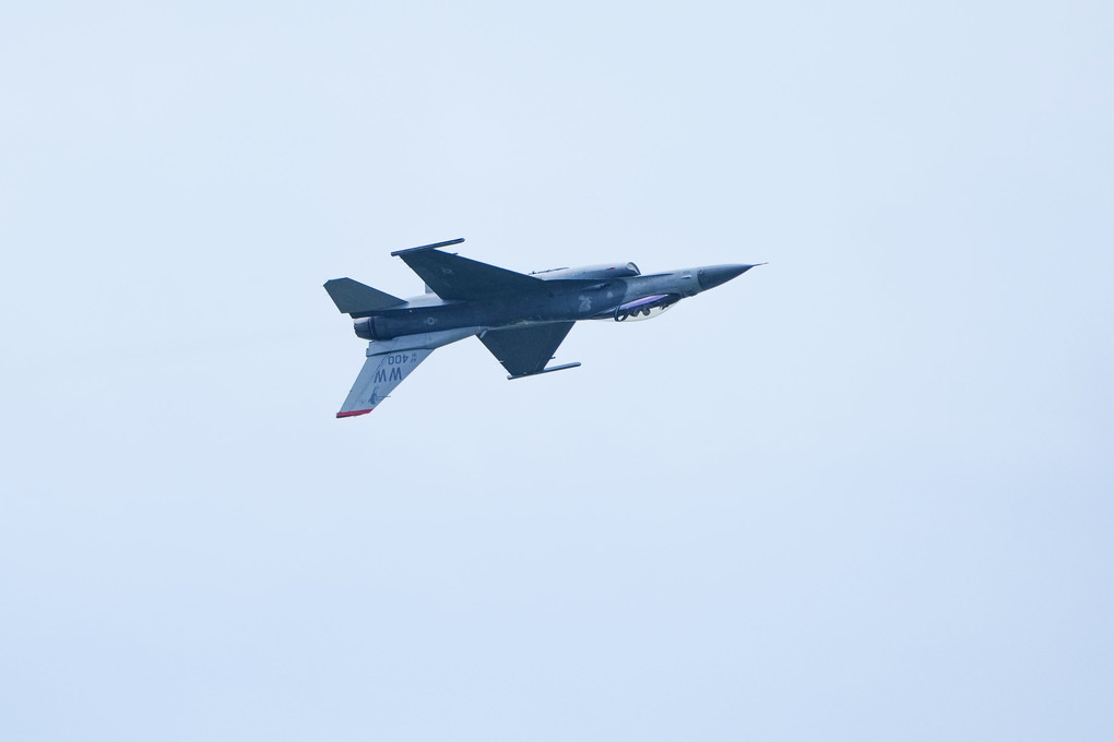 防府航空祭 2023　その２　米軍機F１６の凄まじい曲技飛行！