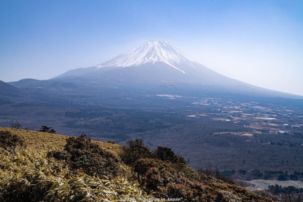 竜ケ岳からの富士