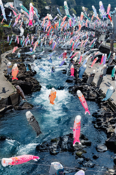 「杖立温泉鯉のぼり祭り2023」