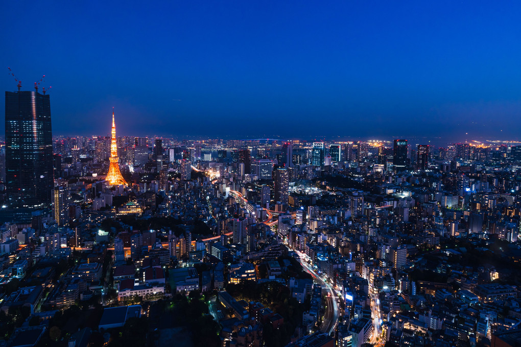 宵の東京