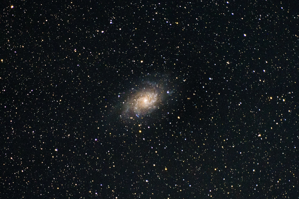 さんかく座 M33銀河