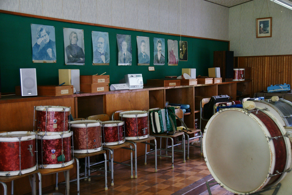 旧木沢小学校教室