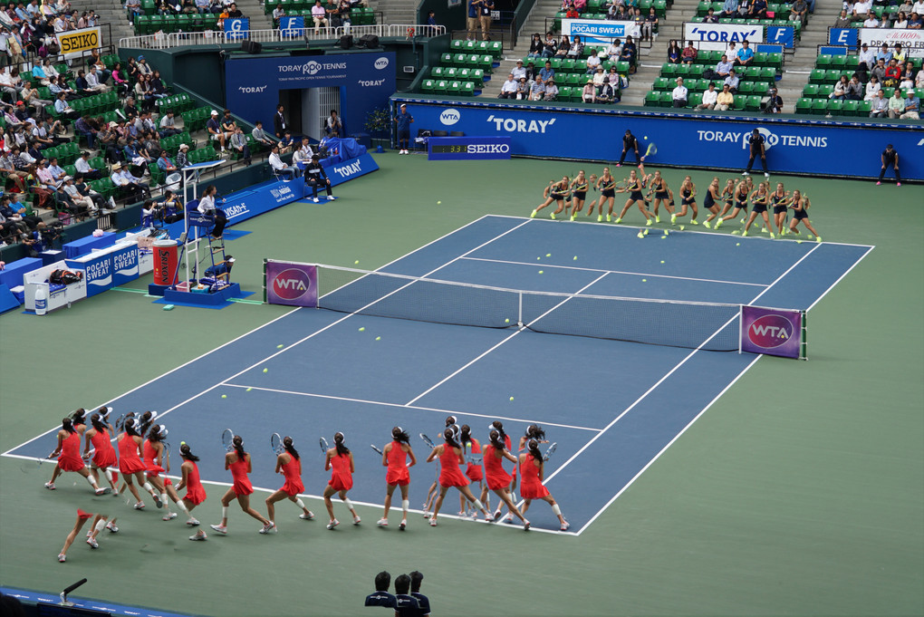東レ パン・パシフィックオープン・テニス2015：準決勝