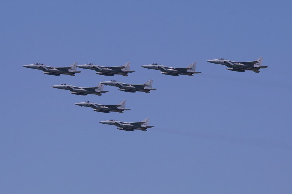 2019千歳基地航空祭  F15大編隊