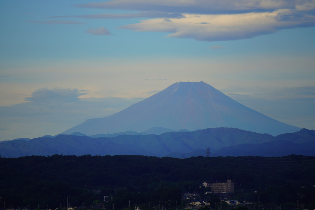今朝の富士山！！