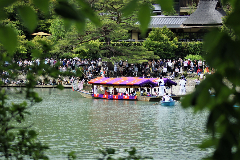 京都・嵐山・車折神社の三船祭