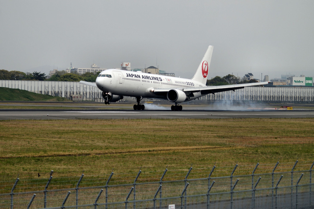 伊丹空港であそんできました