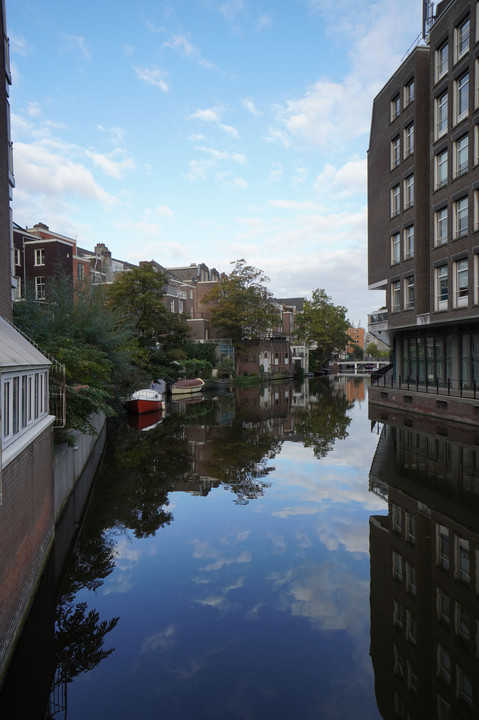 運河のある風景＠アムステルダム