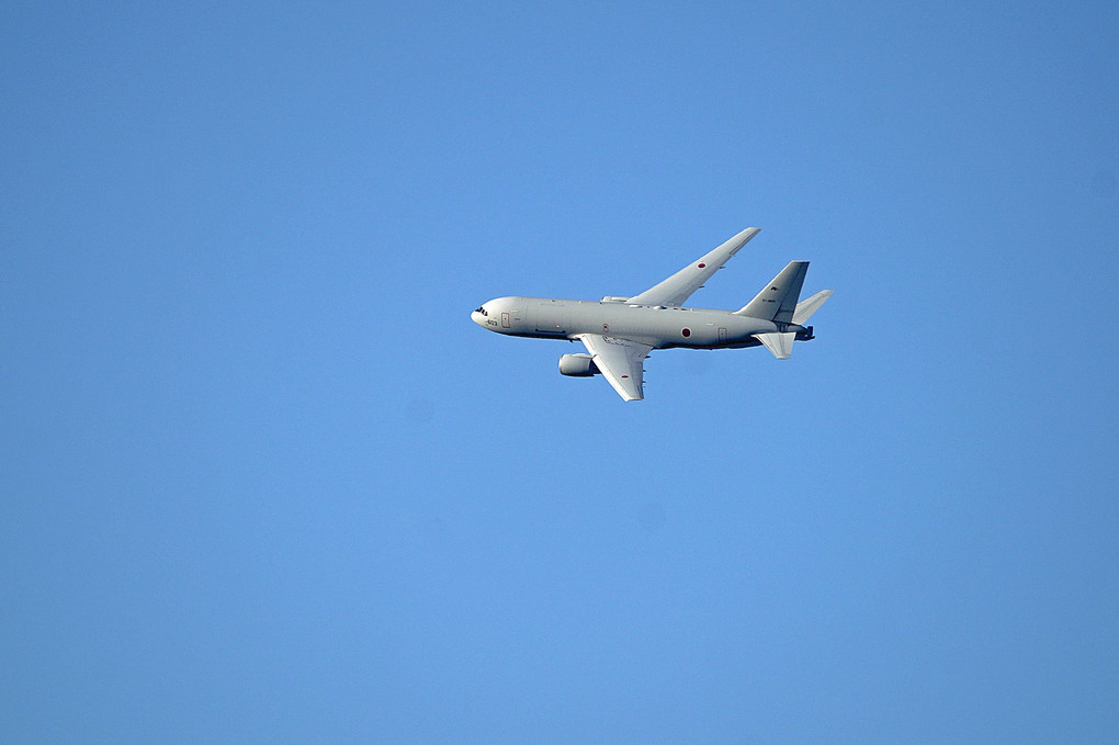 けさの自衛隊機たち