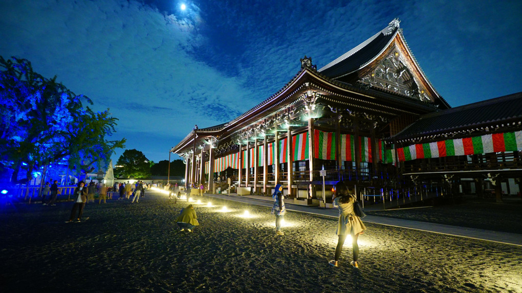 西本願寺の夜