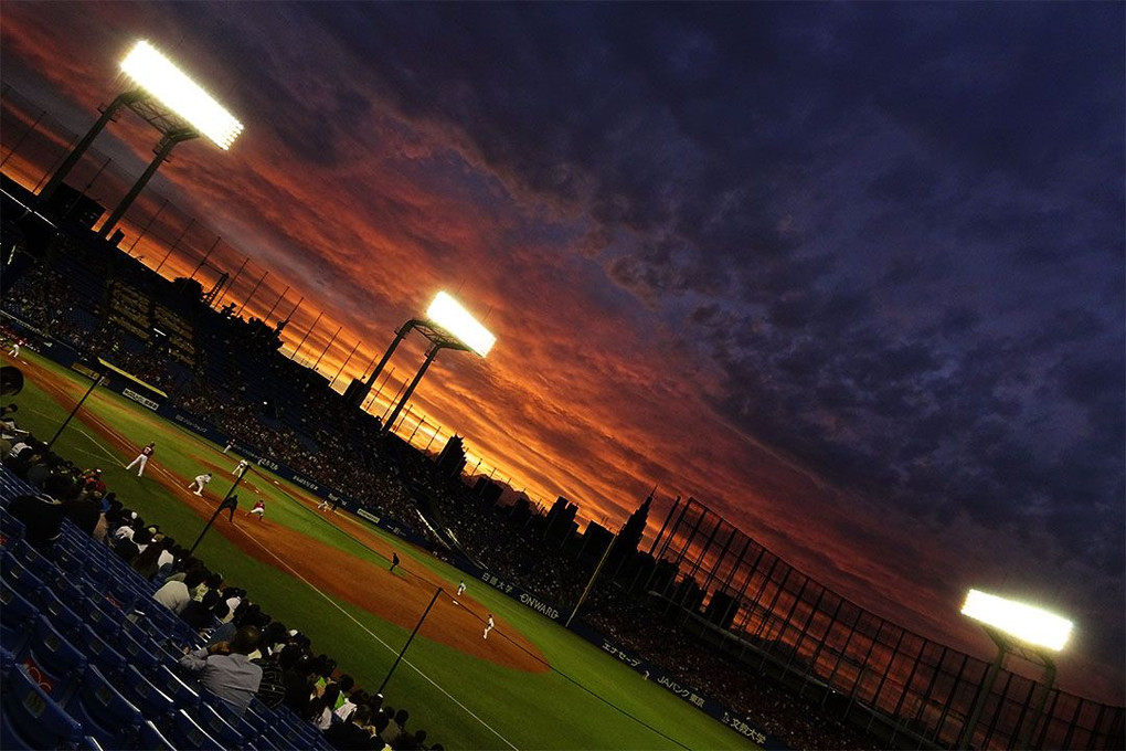 神宮の夕暮れ