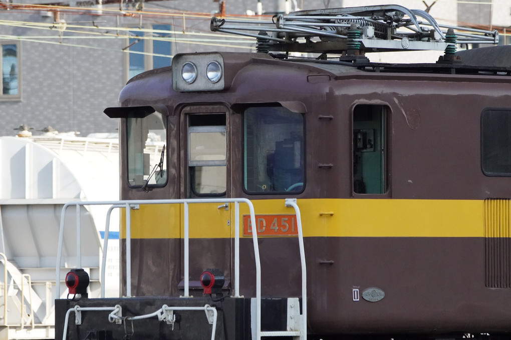 ED451型・ED456型機関車重連貨物
