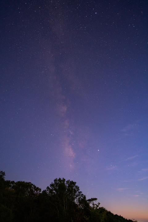 登茂山夕景～夜景