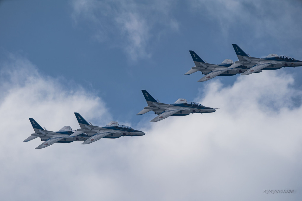 Blue Impulse at Lake KASUMIGAURA 2019