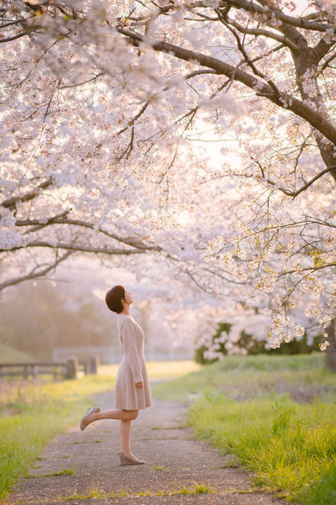 桜で、ルン♪