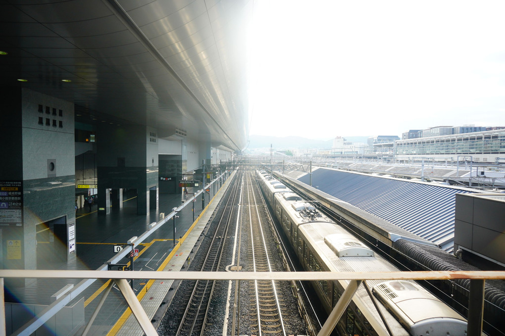 京都駅　０番線ホーム