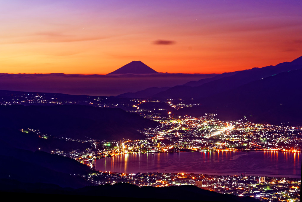 富士山～長野県にて～