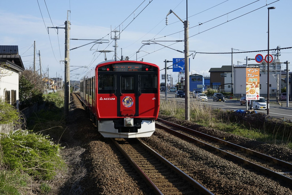 男鹿線　新車両