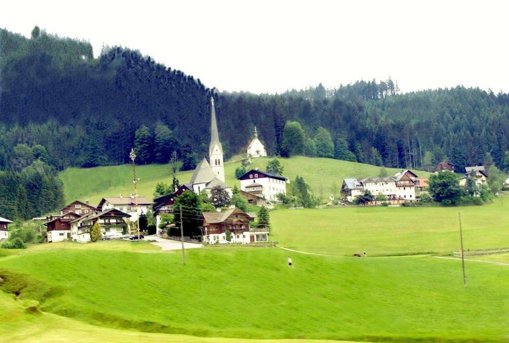綺麗なオーストリアのゴーゾー村です。