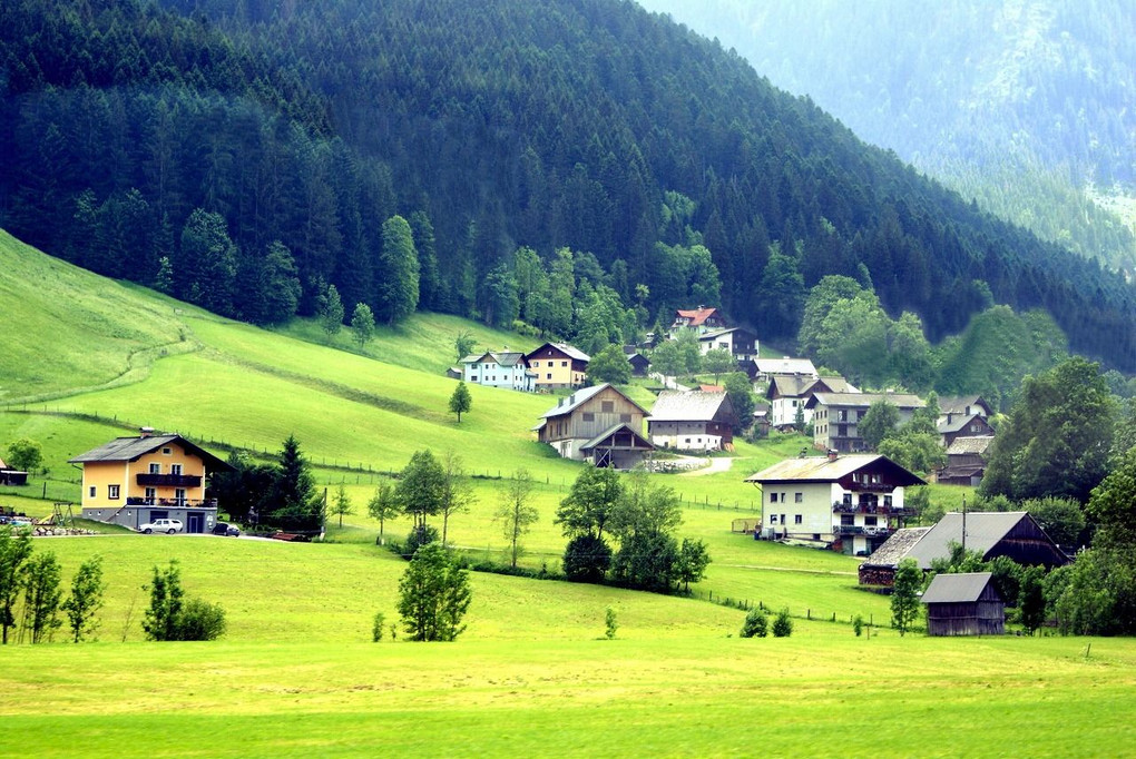綺麗なオーストリアのゴーゾー村です。