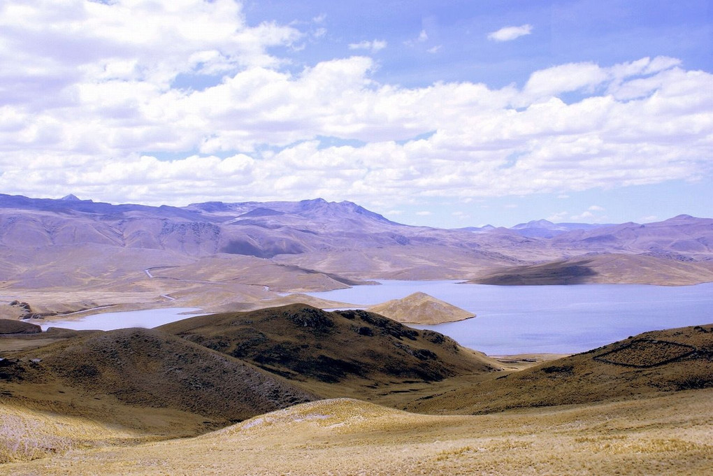 ペルーの湖