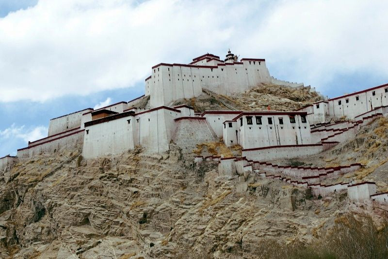 チベットのギャンツェ城