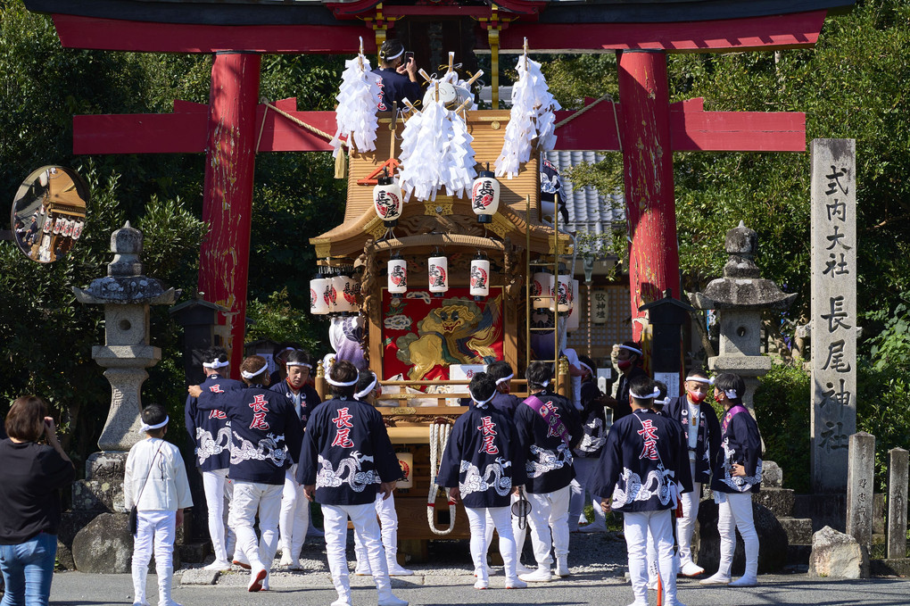 長尾神社秋祭り (^^♪