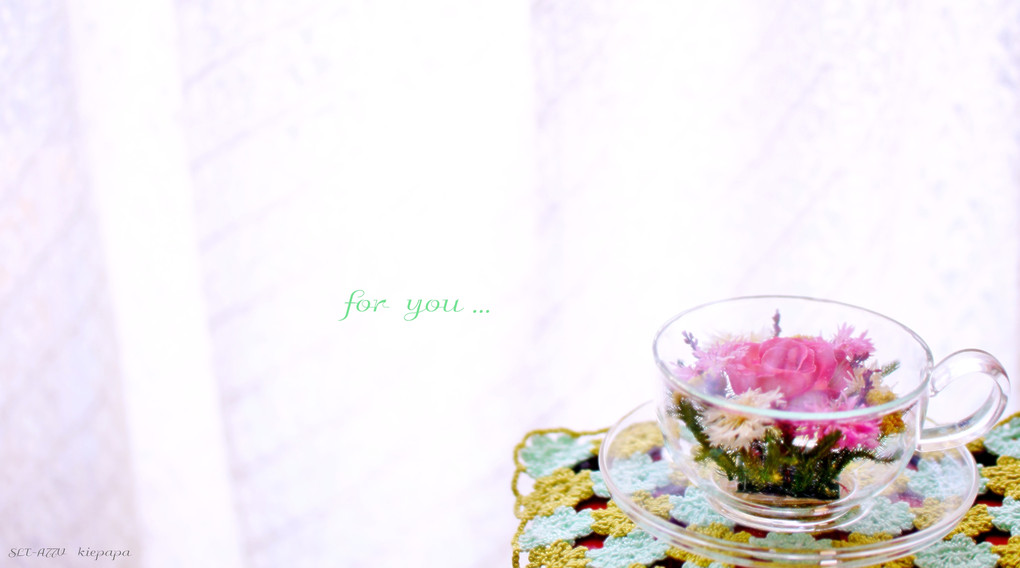 for you …