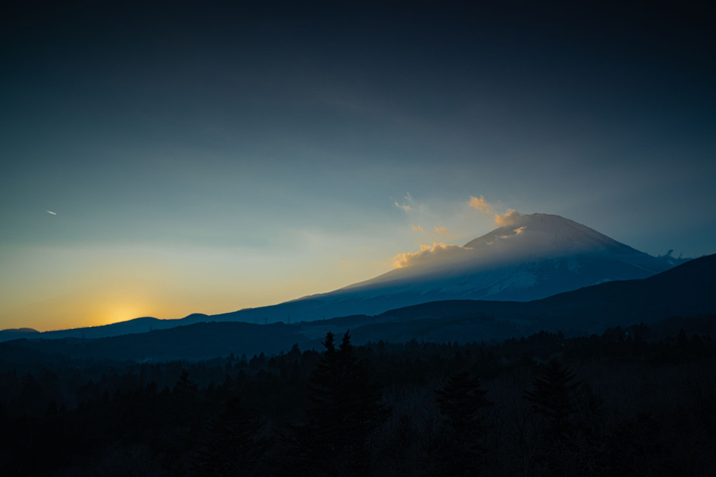 Mt.Fuji   sun set