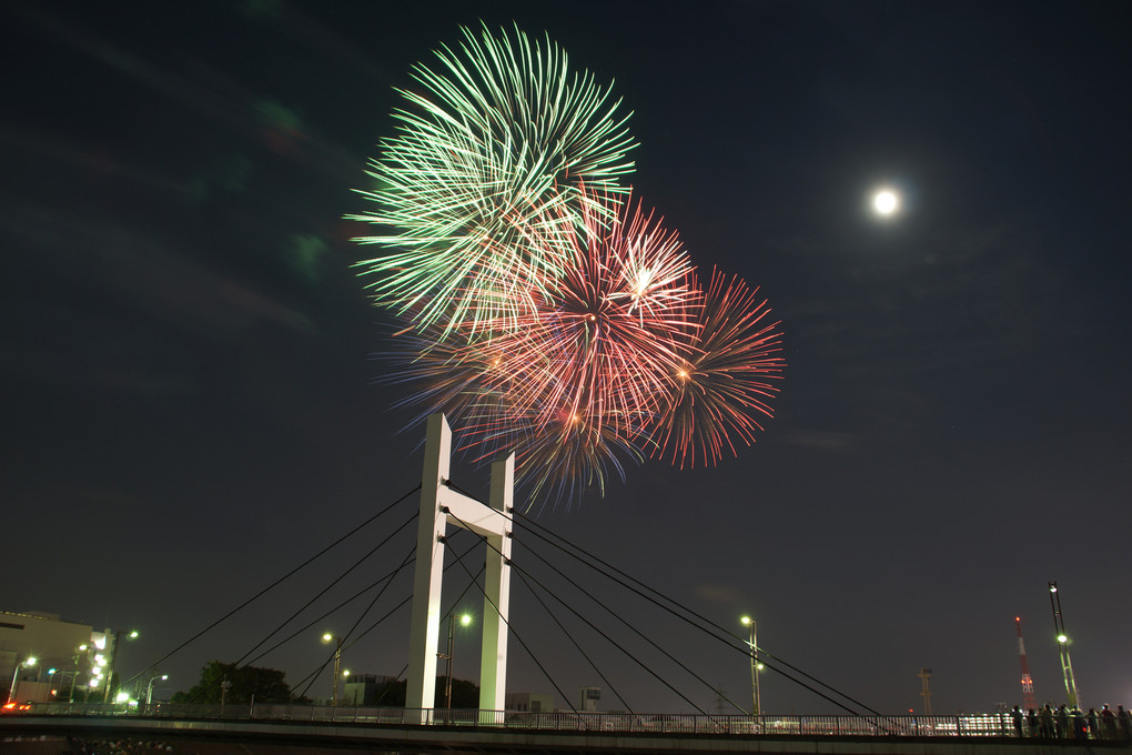 2013鶴見川サマーフェスティバルの花火