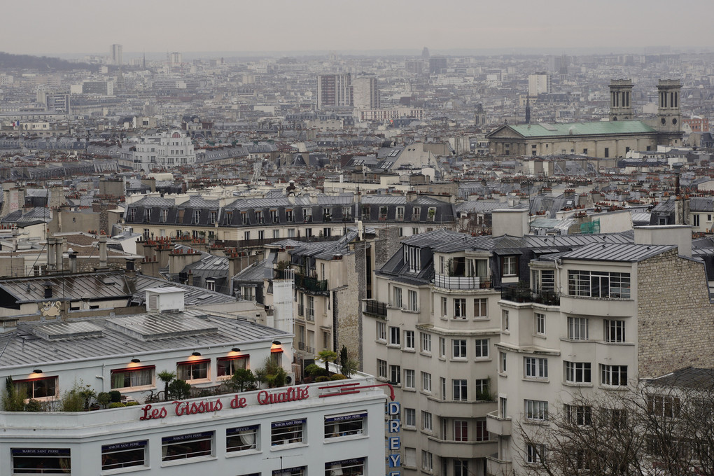 landscape of paris