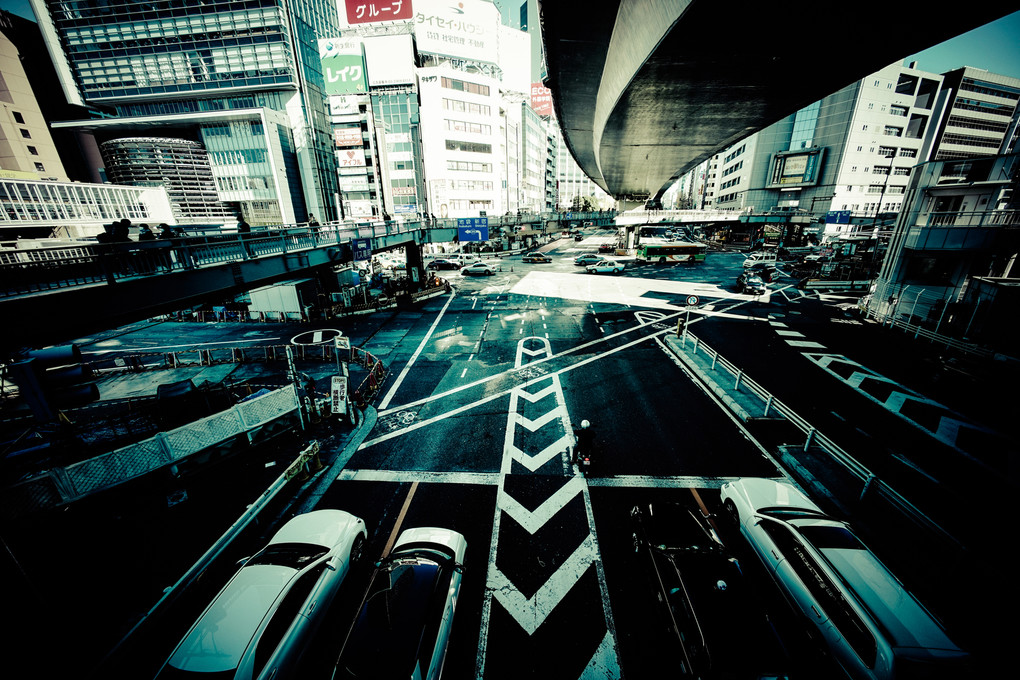 shibuya crossings