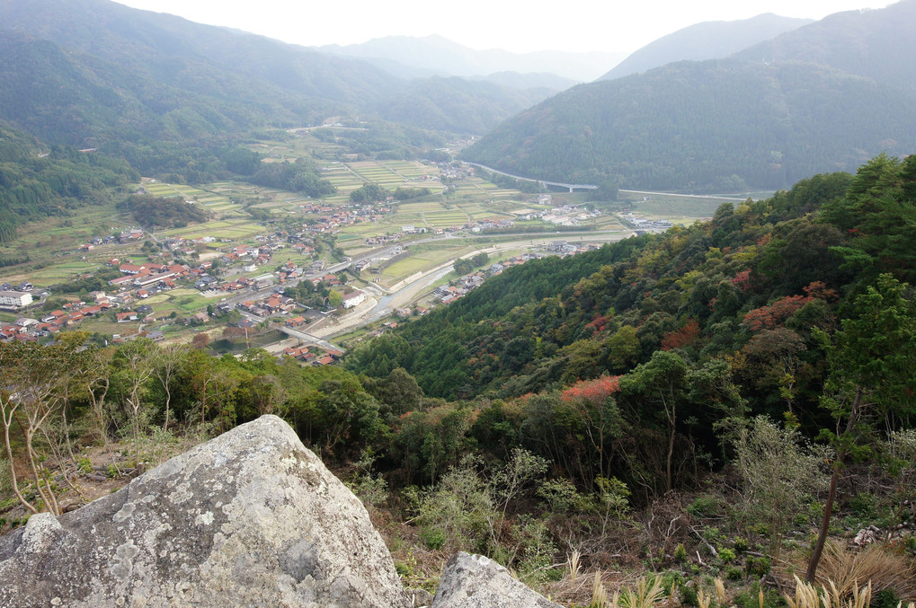 津和野城跡からの眺め